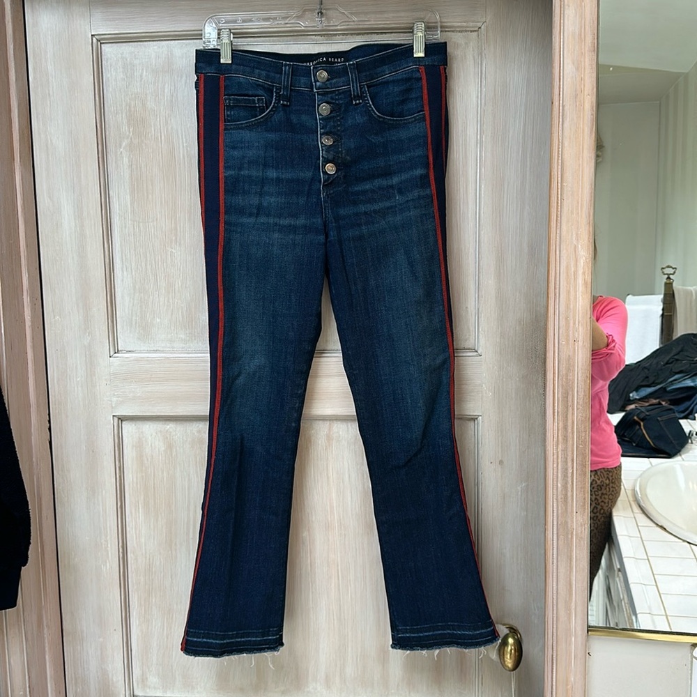 Veronica Beard “Carolyn” 10” Baby Boot dark denim
